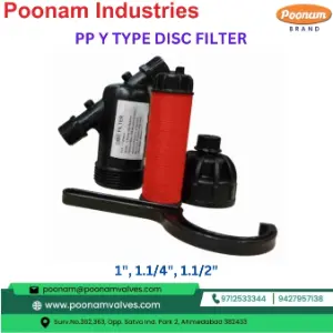PP Y-Type Disc Filter